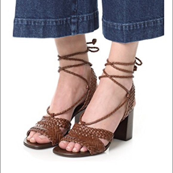 Michael Kors Collection Lawson  Lace Up Sandals - Picture 7 of 8